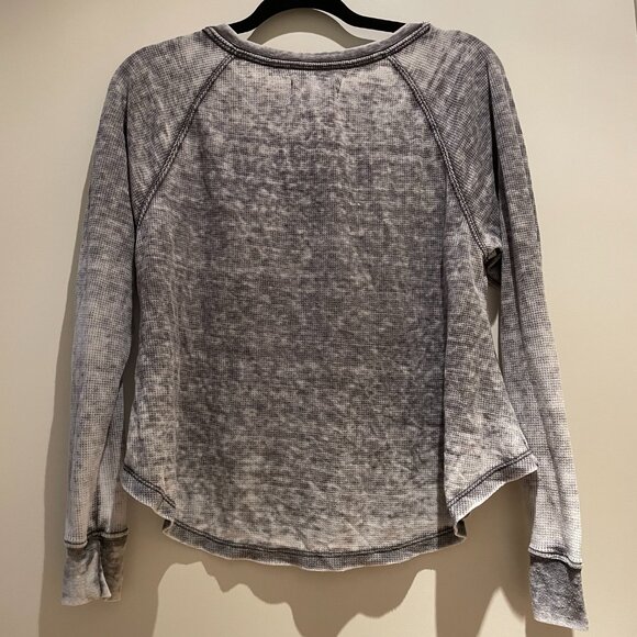 Urban Outfitters Ecote Waffle Knit Long Sleeve Top - Picture 6 of 11
